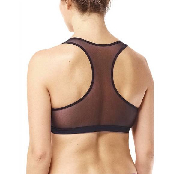 NEW COMMANDO chick mesh racerback bra in black - Picture 2 of 2